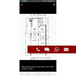 Blk 201 Ang Mo Kio Avenue 3 (Ang Mo Kio), HDB 3 Rooms #175630452